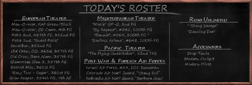 Aircraft Roster